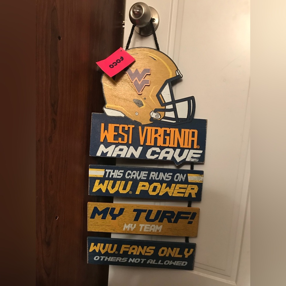 West V I R G I N I A Man Cave sign NWT